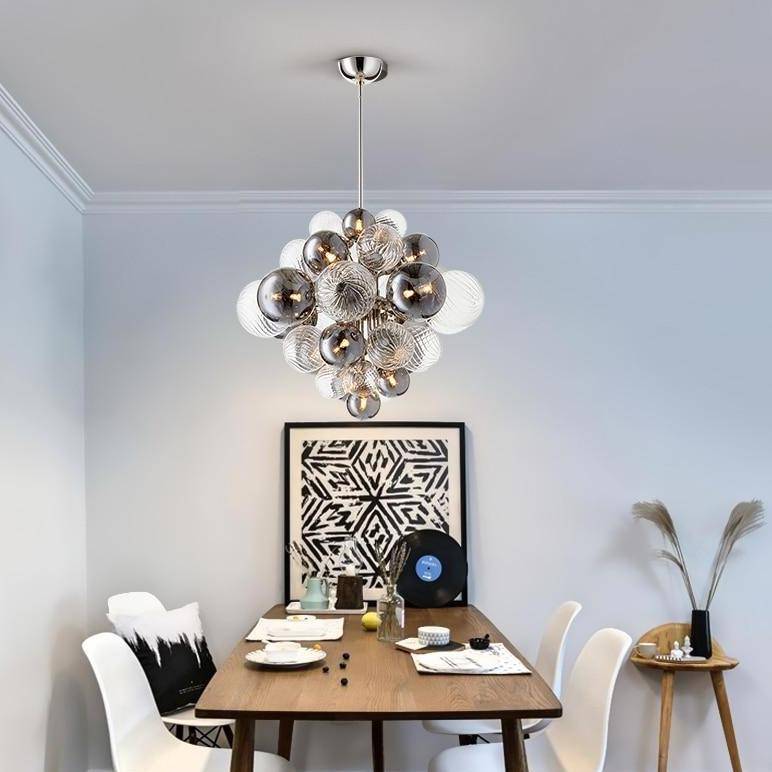 Suspension design LED avec plusieurs boules en verre Ball - vue 9 sur 11