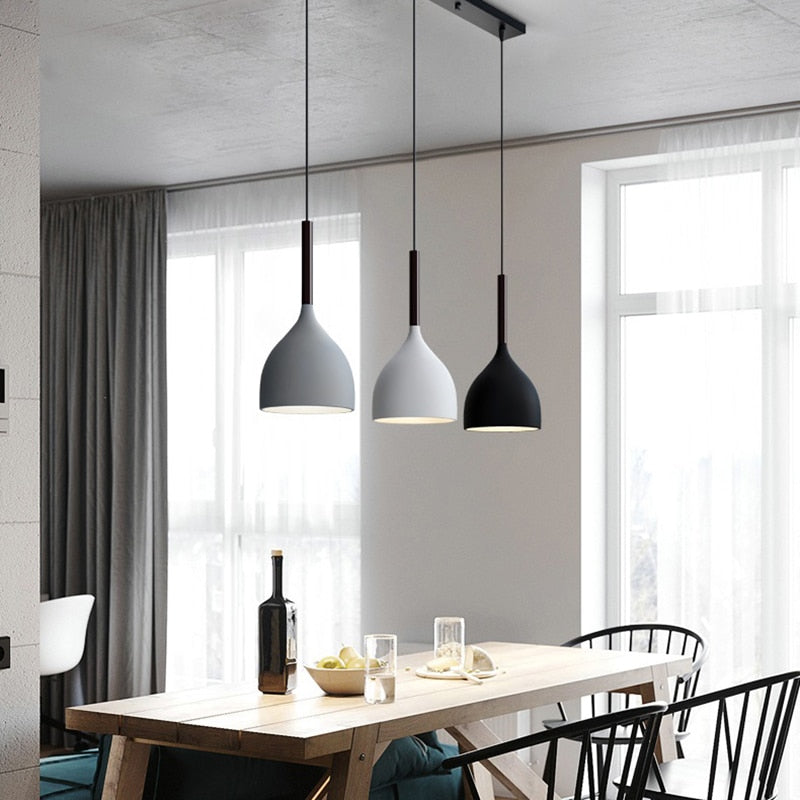 Suspension moderne LED minimaliste en métal Willo - vue 6 sur 31
