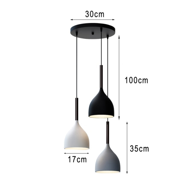 Suspension moderne LED minimaliste en métal Willo - vue 28 sur 31