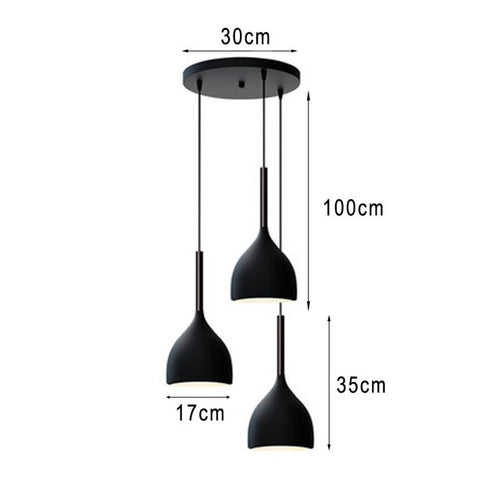 Suspension moderne LED minimaliste en métal Willo - vue 21 sur 31