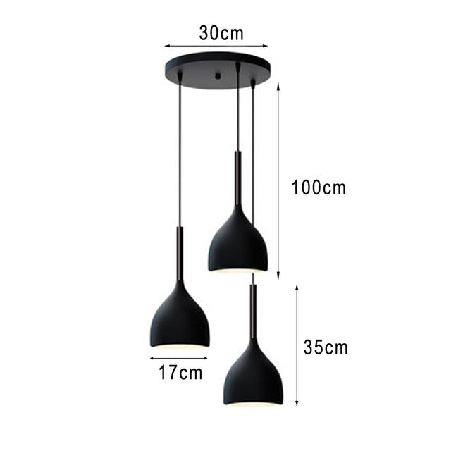 Suspension moderne LED minimaliste en métal Willo - vue 20 sur 31