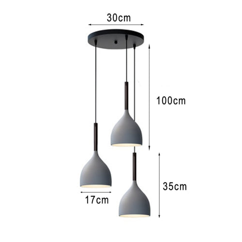 Suspension moderne LED minimaliste en métal Willo - vue 32 sur 31