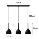 Suspension moderne LED minimaliste en métal Willo