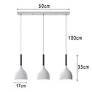 Suspension moderne LED minimaliste en métal Willo
