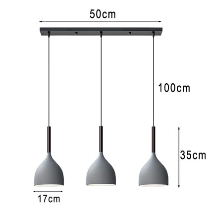 Suspension moderne LED minimaliste en métal Willo - vue 17 sur 31