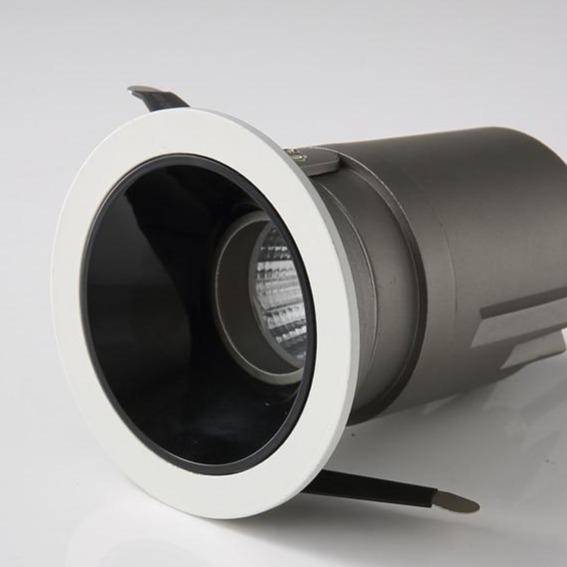 Spot encastrable moderne LED rond de plusieurs couleurs