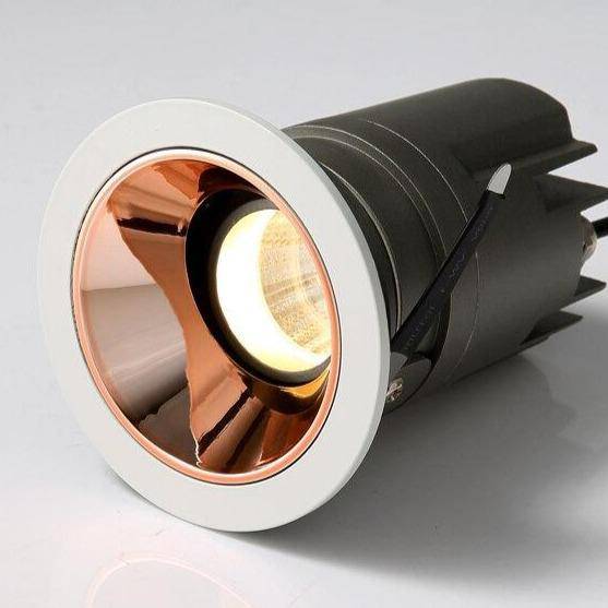 Spot encastrable moderne LED rond de plusieurs couleurs