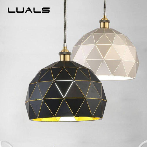Suspension design LED arrondie avec plusieurs plaques métal Hang - vue 3 sur 5