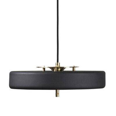 Suspension design LED avec abat-jour arrondi en métal Hang