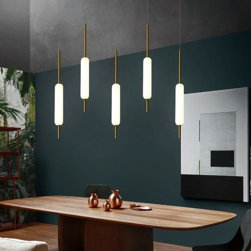 Lustre moderne avec plusieurs lumières suspendues Ritta - vue 5 sur 11