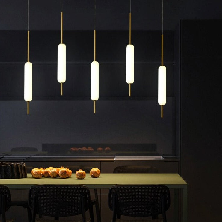 Lustre moderne avec plusieurs lumières suspendues Ritta - vue 6 sur 11