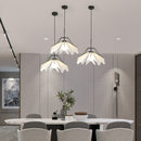 Suspension moderne LED abat-jour avec pétales triangulaires Andrea
