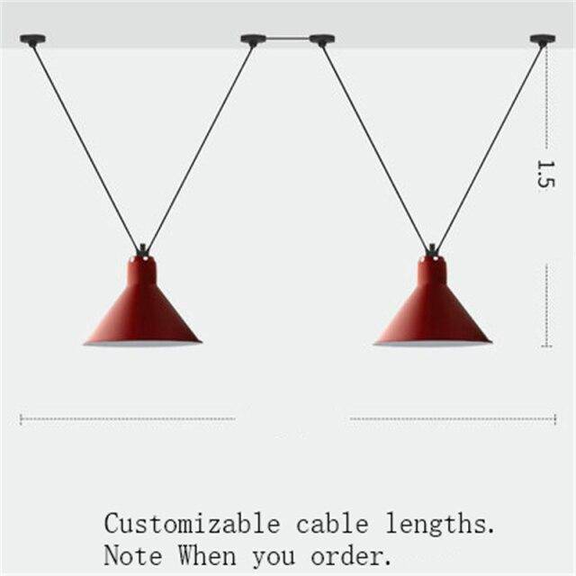Lustre LED design avec plusieurs lampes suspendues Art - vue 6 sur 25