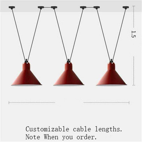 Lustre LED design avec plusieurs lampes suspendues Art - vue 25 sur 25