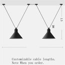 Lustre LED design avec plusieurs lampes suspendues Art