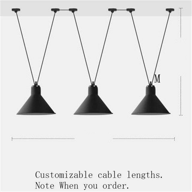 Lustre LED design avec plusieurs lampes suspendues Art - vue 10 sur 25