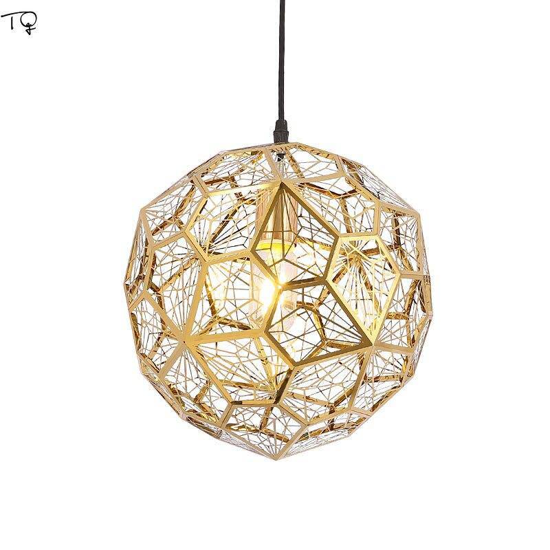 Suspension design à LED ronde à trous - vue 2 sur 4