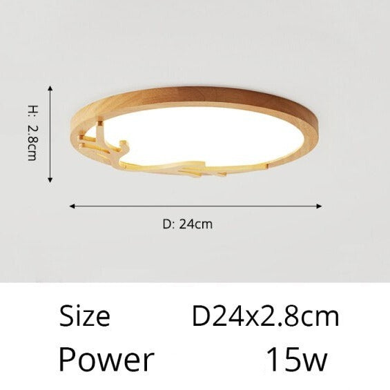 Plafonnier scandinave et rond avec design original Benilde