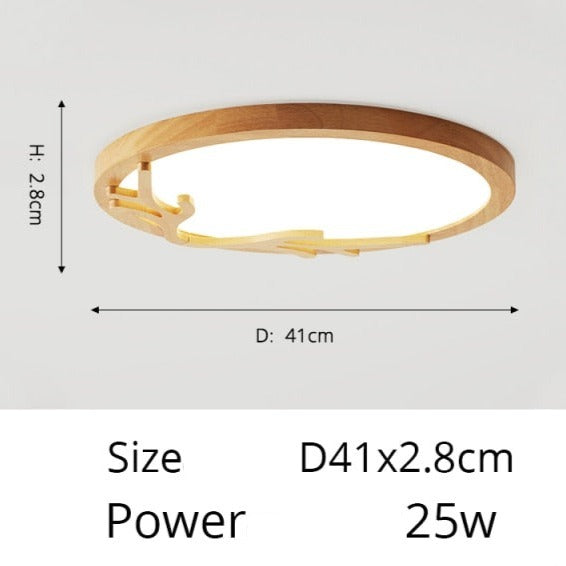 Plafonnier scandinave et rond avec design original Benilde