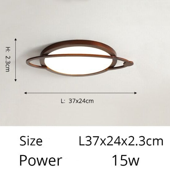 Plafonnier scandinave et rond avec design original Benilde