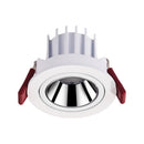 Spot design LED avec angle réglable en aluminium Alora