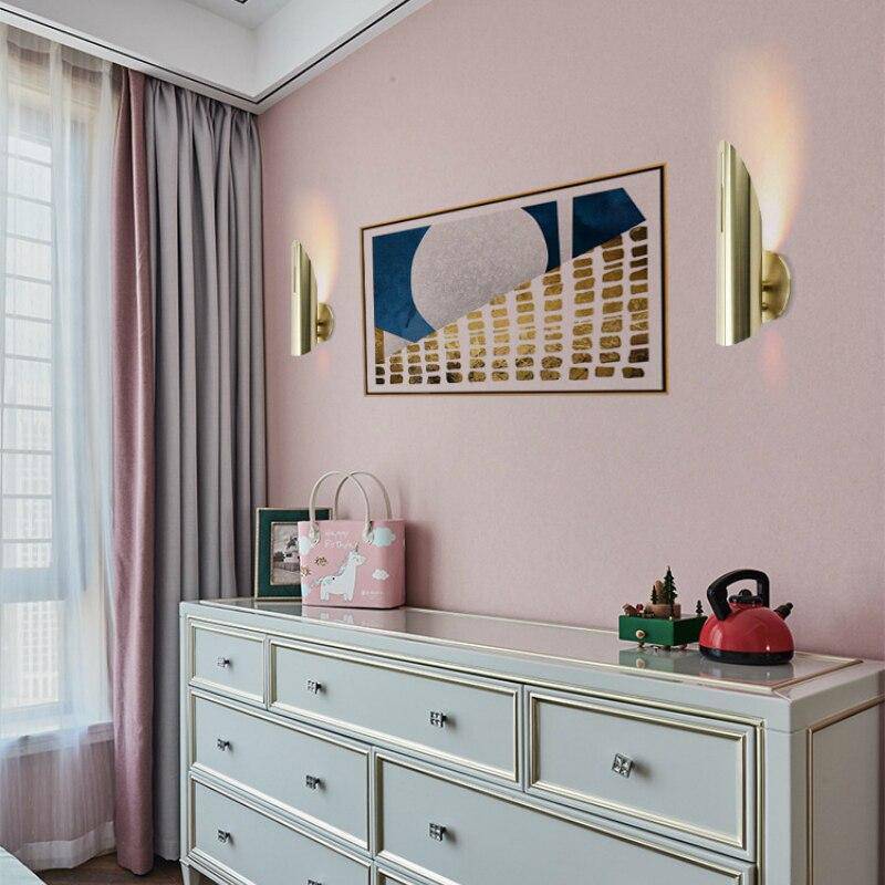 Applique murale LED design finitions dorées luxury - vue 3 sur 6