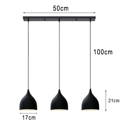 Suspension moderne LED minimaliste en métal Willo - vue 28 sur 31