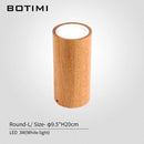Spot moderne à LED cube en bois style Loft