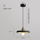 Suspension moderne LED en métal coloré Leesha
