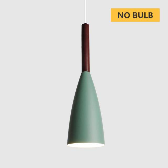 Suspension design à LED avec abat-jour en métal Industriel - vue 6 sur 9