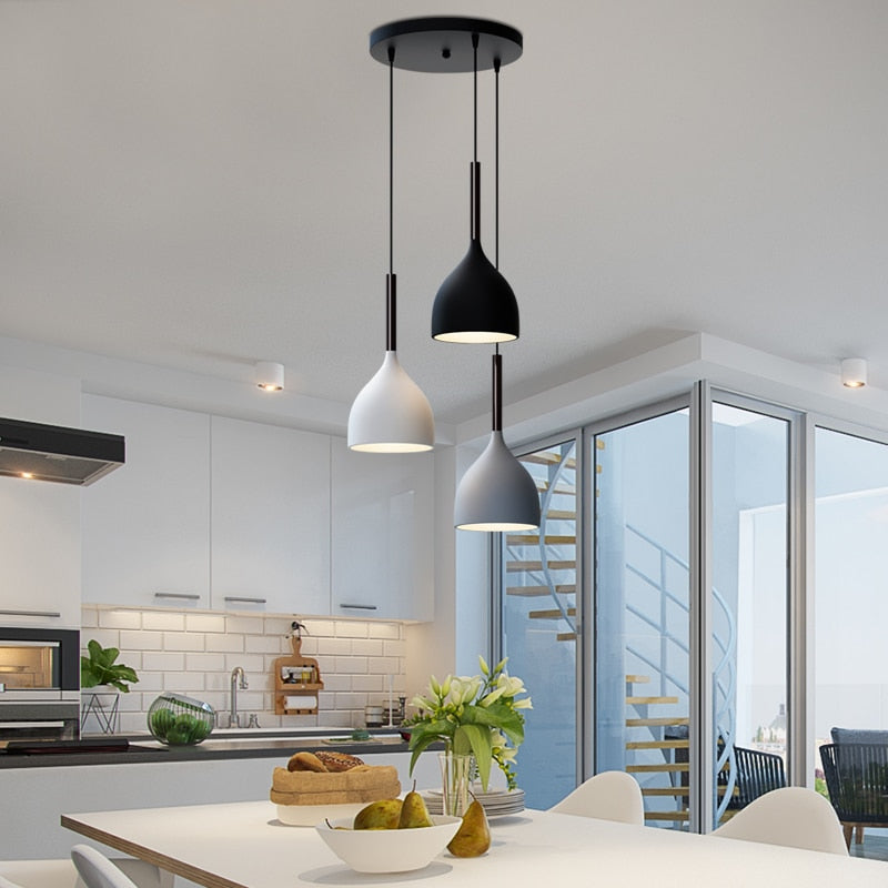Suspension moderne LED minimaliste en métal Willo - vue 2 sur 31