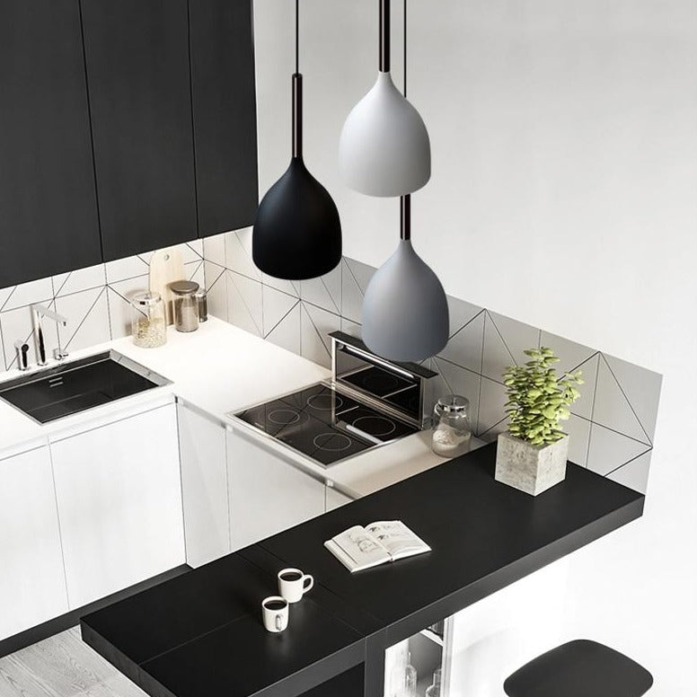 Suspension moderne LED minimaliste en métal Willo - vue 5 sur 31