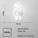 Applique murale moderne LED avec des formes originales Atticus