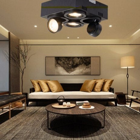 Plafonnier moderne LED amovible et réglable Montaine - vue 2 sur 6