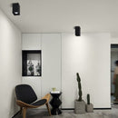 Spot moderne LED cubique et métallique Elma