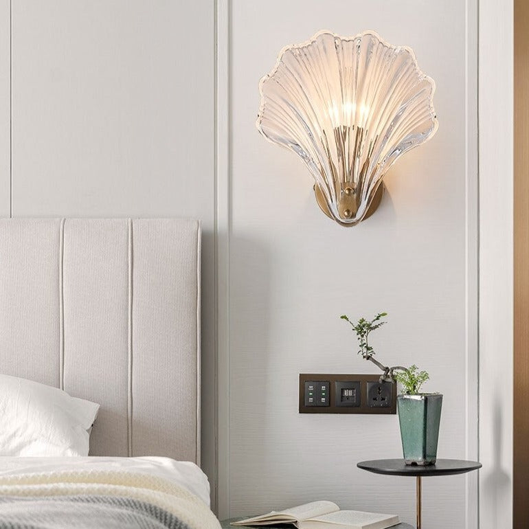 Applique murale moderne LED en forme de coquillage ShellyMax - vue 5 sur 6