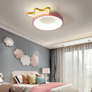 Plafonnier enfants LED en forme de couronne colorée Principesa