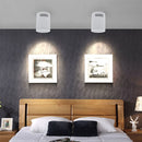 Spot moderne LED cylindrique en aluminium avec effet nid d'abeille Beepy
