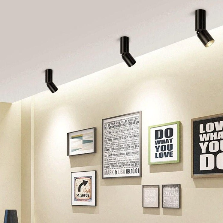 Spot design LED avec angle réglable à 360° Cheyenne - vue 4 sur 8