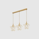 Lustre moderne LED avec plusieurs formes géometriques Yria