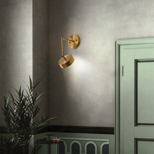 Applique murale moderne LED avec bras réglable doré Margot - vue 2 sur 7