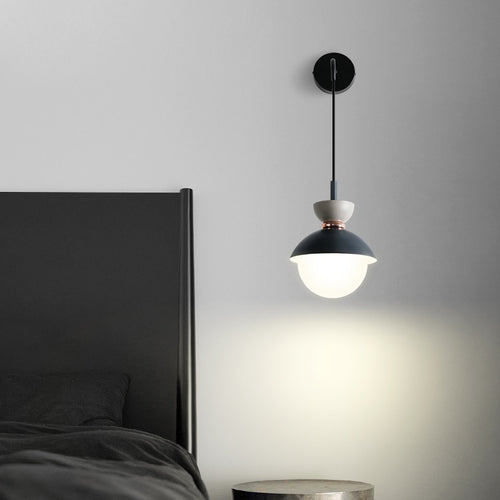Applique murale moderne LED avec abat-jour en métal Hodge - vue 4 sur 11