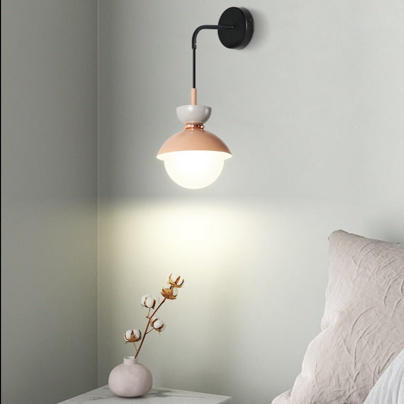 Applique murale moderne LED avec abat-jour en métal Hodge - vue 2 sur 11