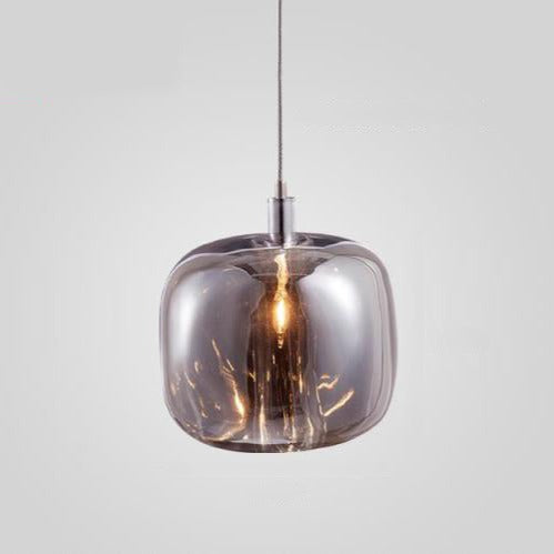 Suspension moderne LED forme de glaçon en cristal coloré Lua - vue 9 sur 10