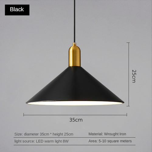Suspension moderne LED avec abat-jour plat Sidonia - vue 15 sur 14