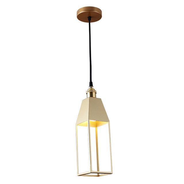 Suspension design en métal coloré Colemann