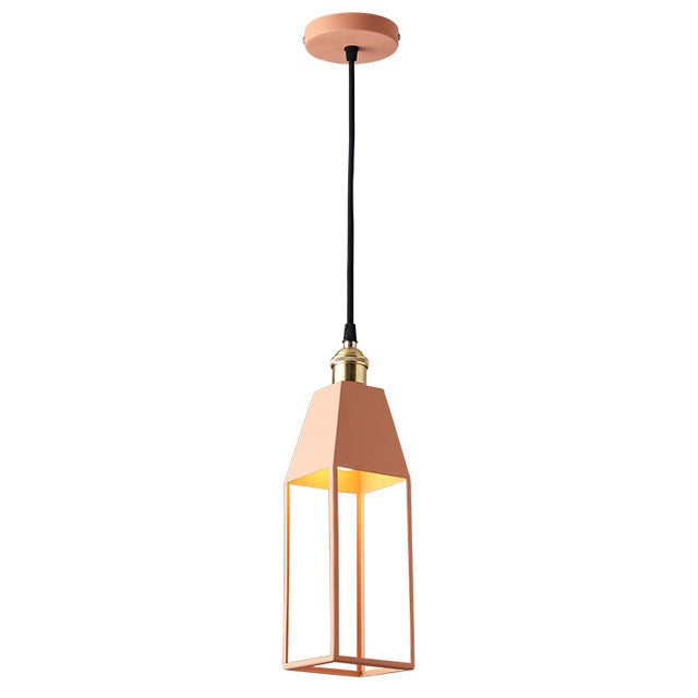Suspension design en métal coloré Colemann