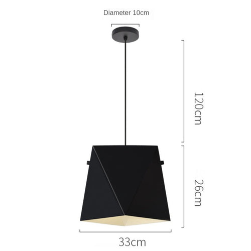 Suspension design LED avec abat-jour en métal coloré Alana - vue 8 sur 10