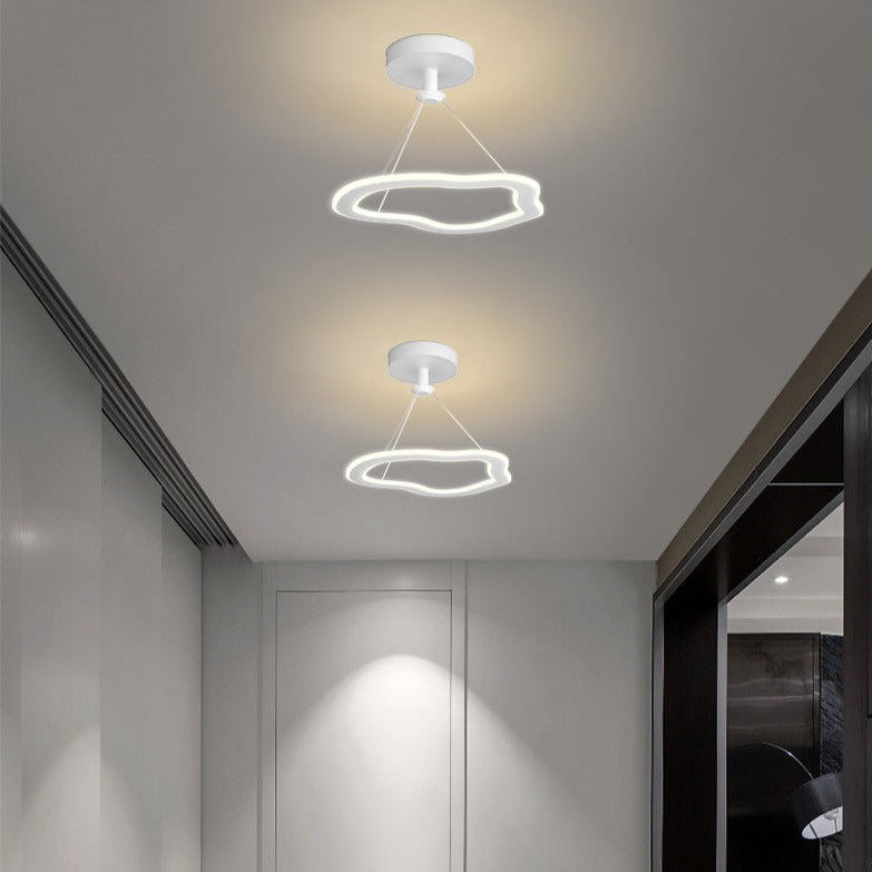 Lustre design LED avec formes irrégulières et originales Cyriac - vue 8 sur 24
