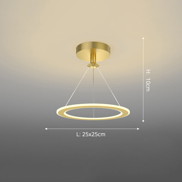 Lustre design LED avec formes irrégulières et originales Cyriac - vue 16 sur 24